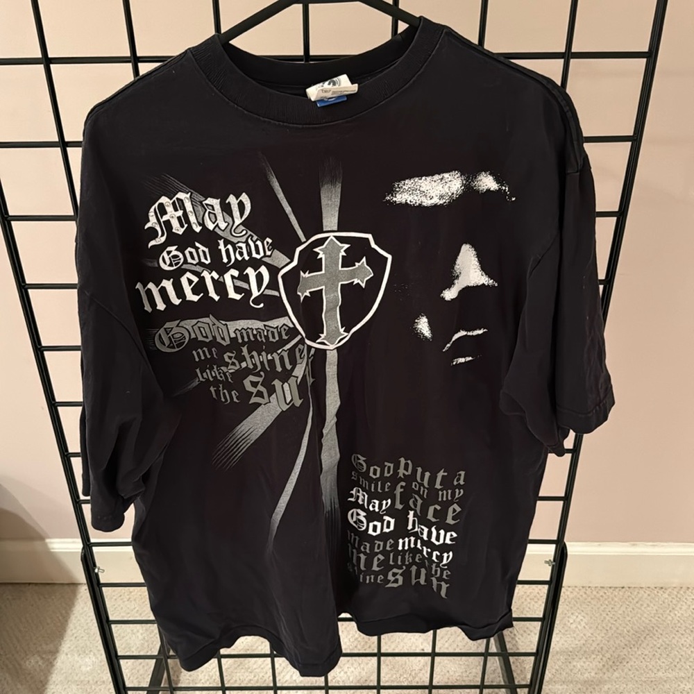 Black & silver G unit t shirt size Large